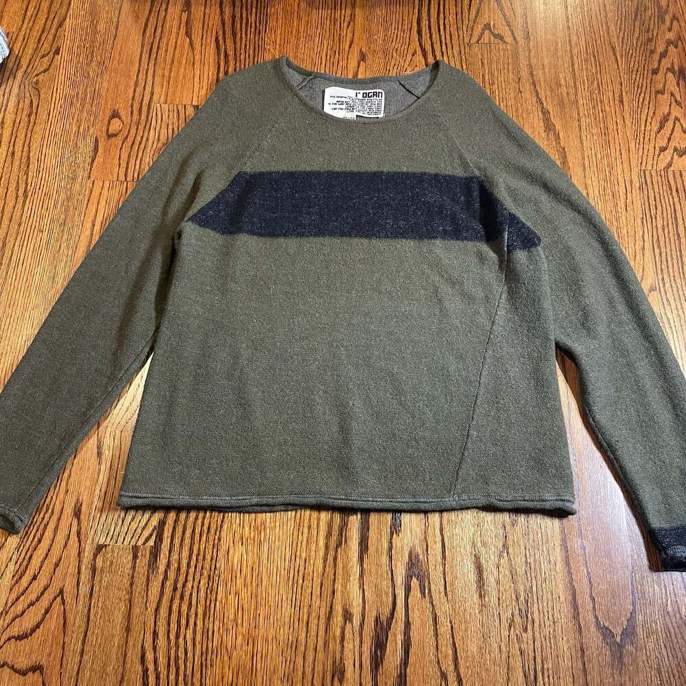 Pima Cotton Alpaca Blend Rogan Peru Crewneck Sweater